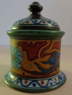 Gouda pottery decor Anjer inkwell