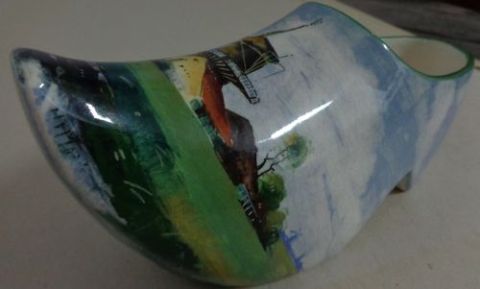 Gouda pottery decor Paysage clog 