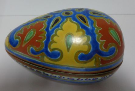 Gouda pottery easter egg decor Emmy