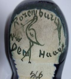 Rozenburg pottery clog mark