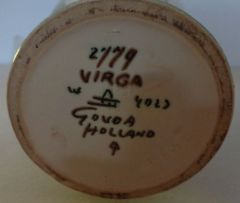 Gouda pottery decor Virga mark