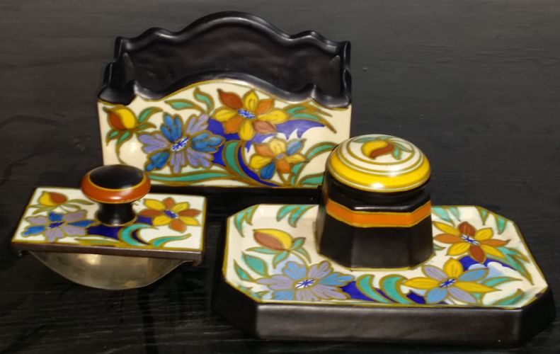 Gouda pottery decor Bacona ink set set